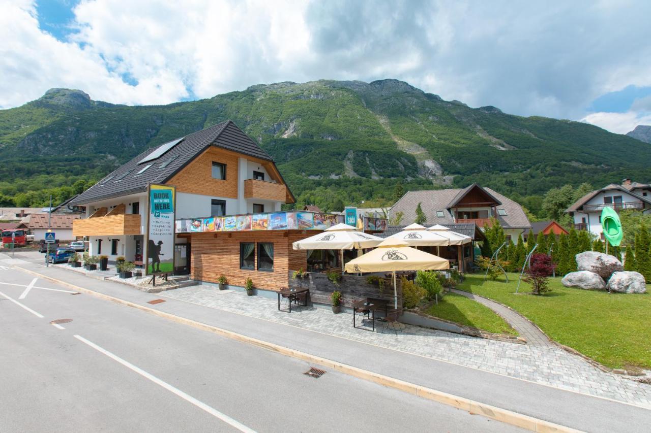 Hostel Soca Rocks Bovec Eksteriør bilde