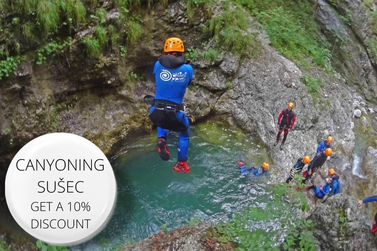Hostel Soca Rocks Bovec Eksteriør bilde