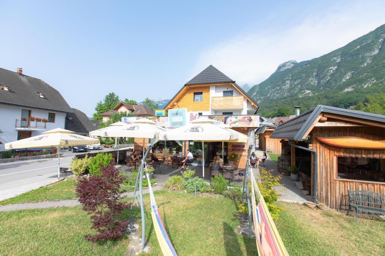 Hostel Soca Rocks Bovec Eksteriør bilde