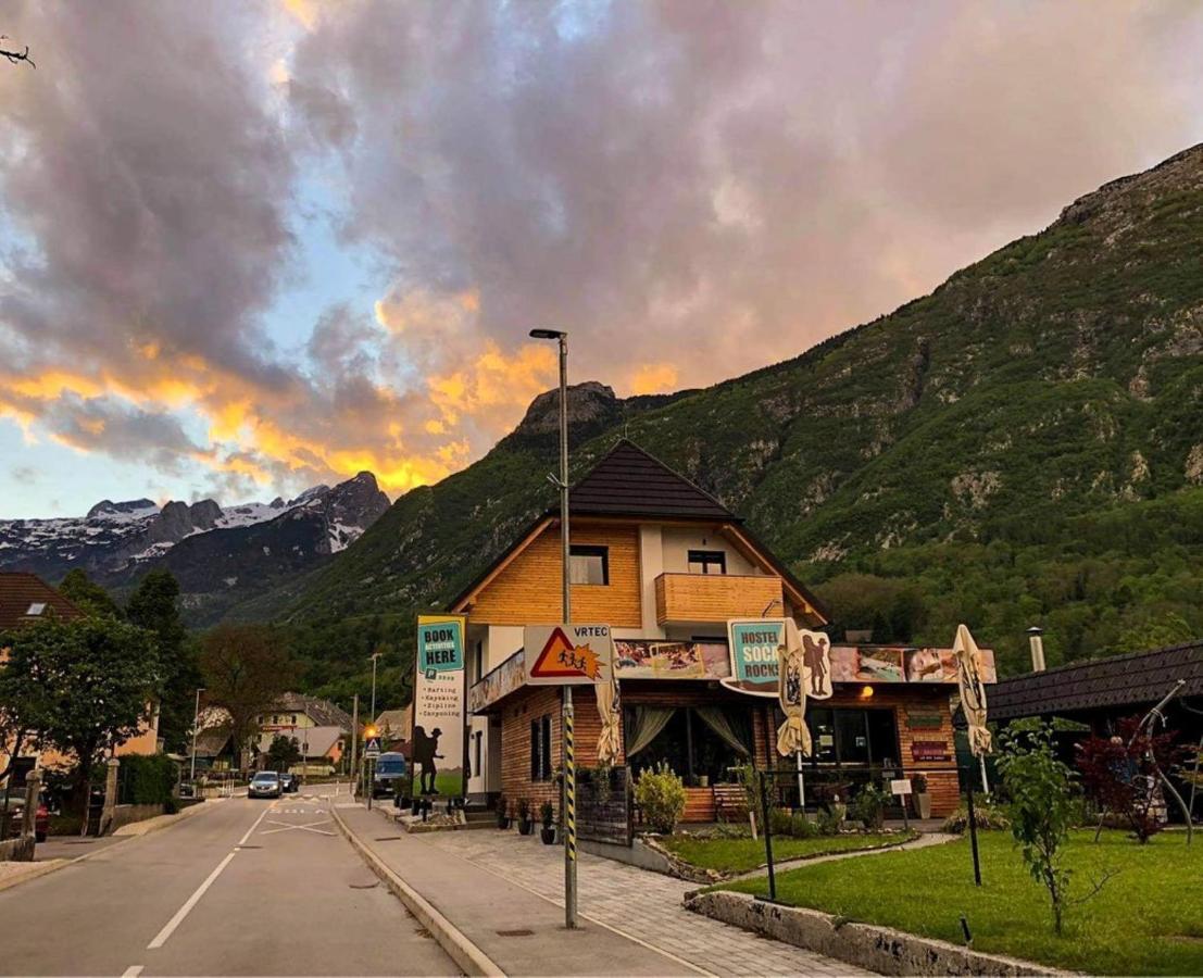 Hostel Soca Rocks Bovec Eksteriør bilde