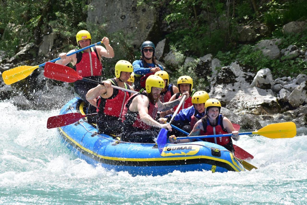 Hostel Soca Rocks Bovec Eksteriør bilde