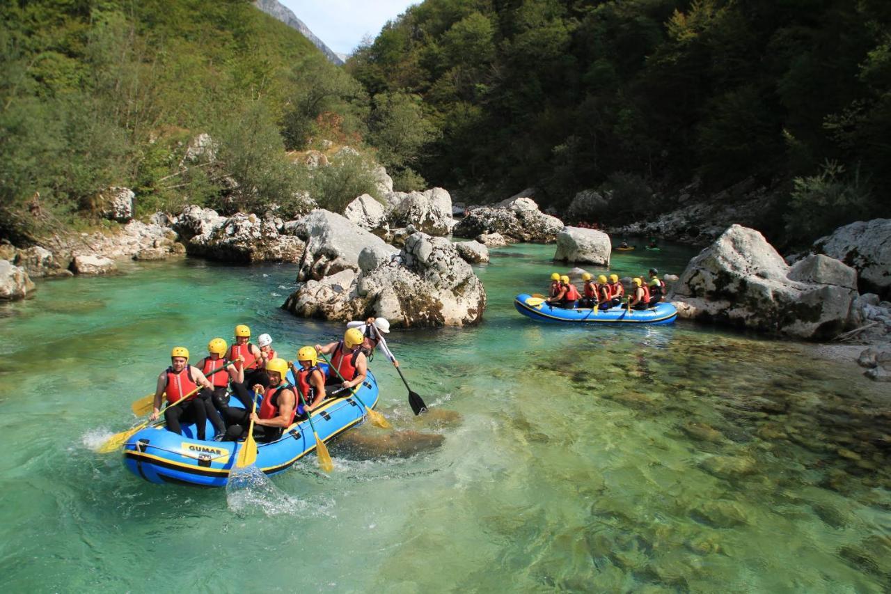 Hostel Soca Rocks Bovec Eksteriør bilde