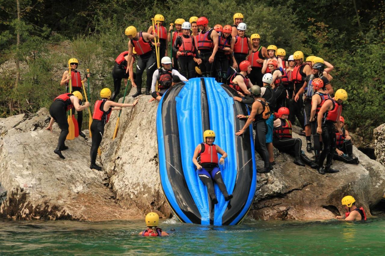Hostel Soca Rocks Bovec Eksteriør bilde
