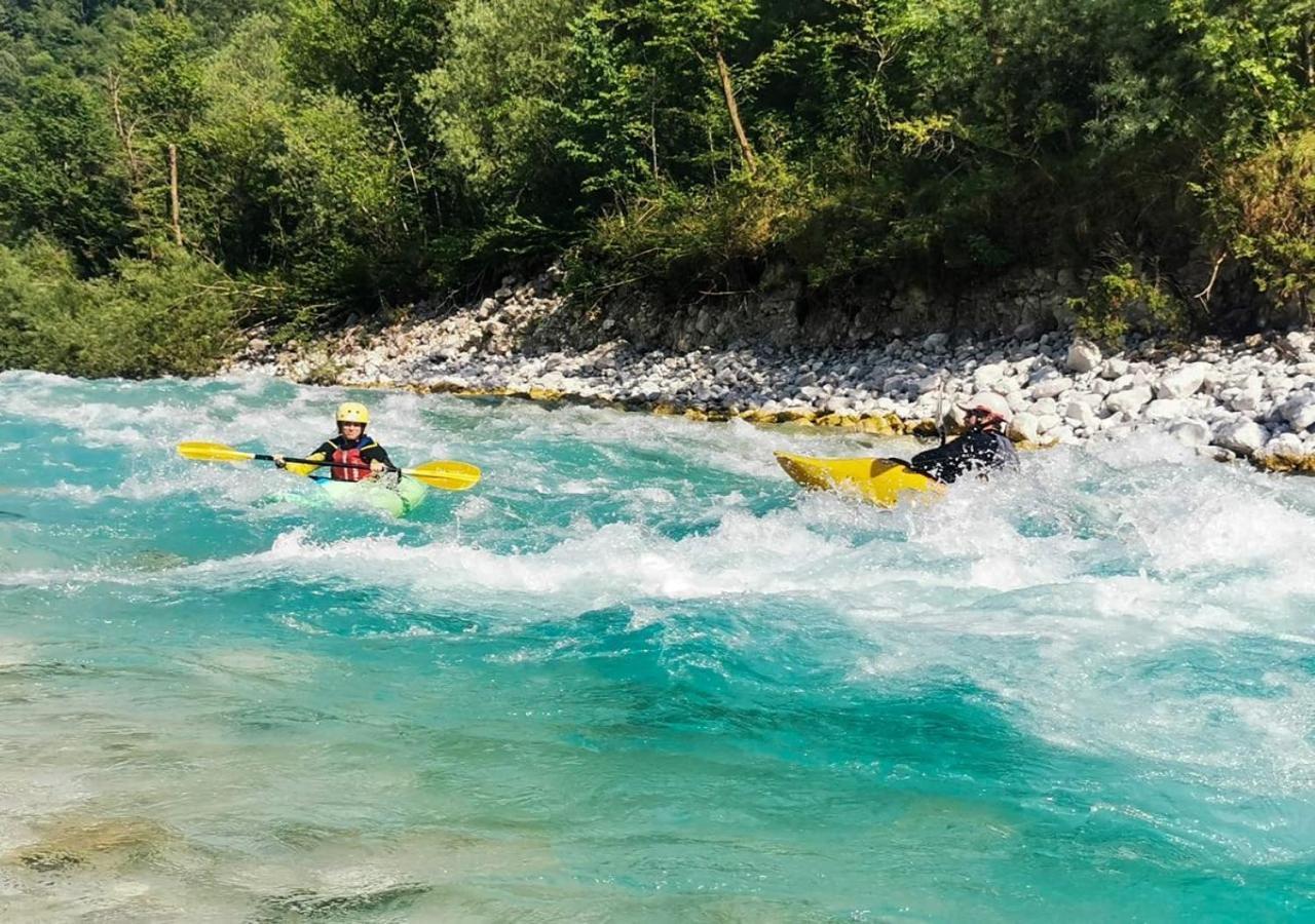 Hostel Soca Rocks Bovec Eksteriør bilde