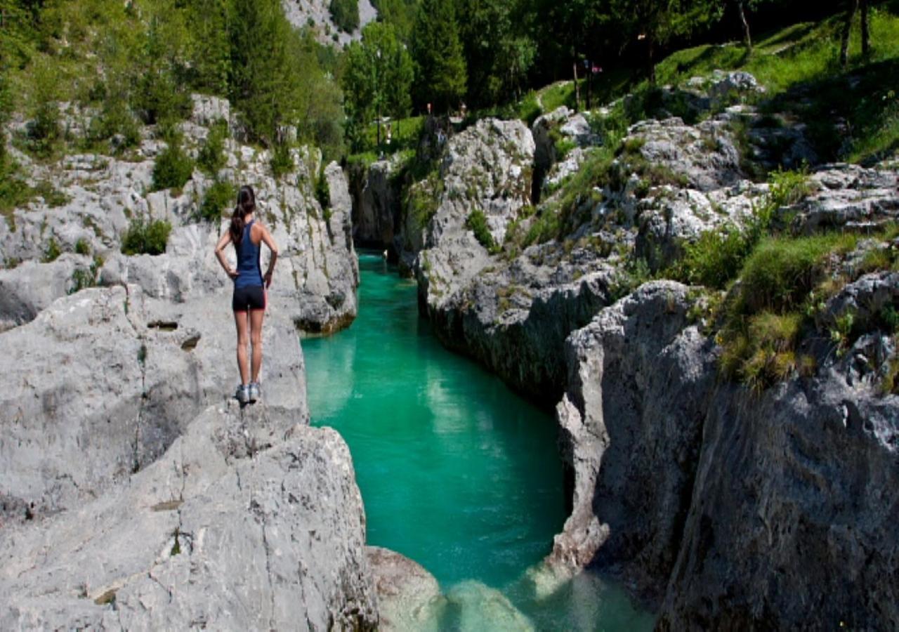 Hostel Soca Rocks Bovec Eksteriør bilde